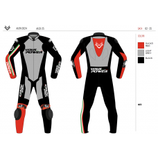 Virus Power Alien Textile Racing Suit with Helite Airbag System 2.0 - RACER Fit